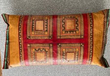 2 coussins housse cuir