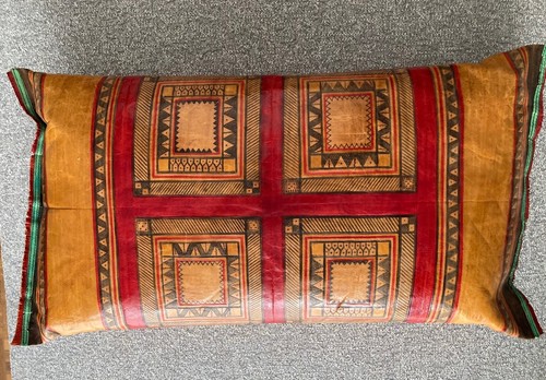 Coussins housse cuir - coussins,