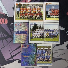 LOT DE 8 STICKERS DIVERS PANINI FOOT 2004 FRANCE FOOTBALL