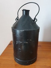 Ancien bidon d'huile SNCF en bon état 40 cm