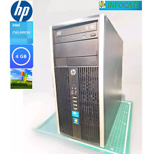 HP COMPAQ 6200 PRO MT PC CELERON 2.40GHZ/4GB DDR3/ 320GB/WINDOWS XP PRO