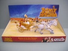Le char Romain de Brutus- d'Asterix aux jeux olympiques en miniature par Plastoy