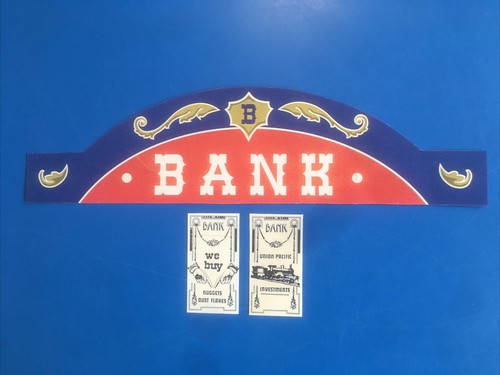 Playmobil western bank - western, *