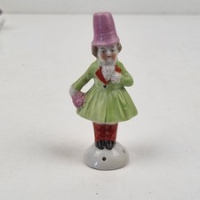 Demi figurine, Half Dolls, porcelaine, enfant, geramany,  Bouquet, Fillette,