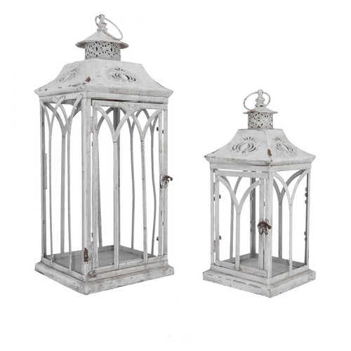 Set lanternes en fer - de, 2