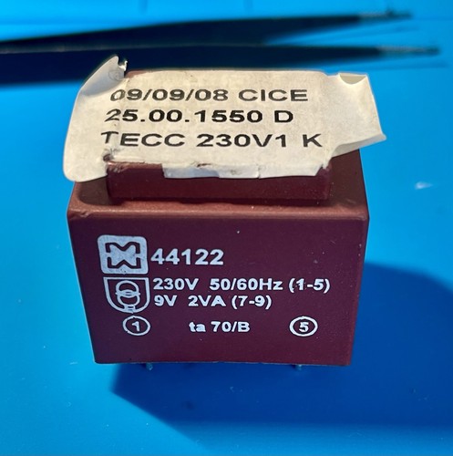 Transformateur 230 moulé - transformateur, 230–9v