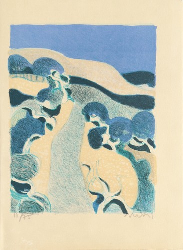 Roger muhl lithographie - roger,