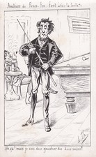 Billard Pool Caricature Dessin