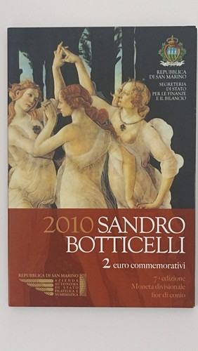 Saint marin coffret - coffret, 2€