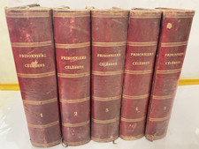 Prisonniers Célèbres” (1821) – Édition Ancienne Rare – Louis XVI, Napoléon, Char