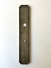 plaque de proprete en metal