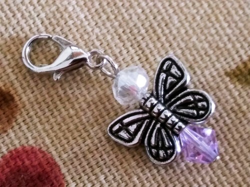 Angel clip charm - clip, clasp