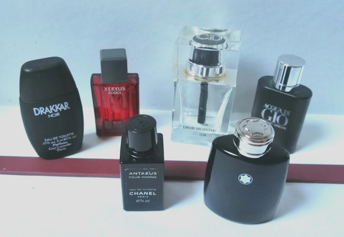 Lot 6 miniatures parfum - 21,