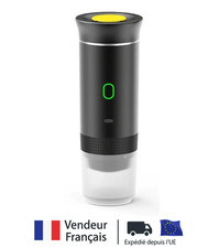 Cafetière Portable Café Compatible Capsule Nespresso Batterie USB Voiture Voyage