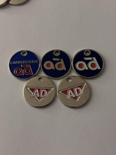 Lot  X 5 Jetons De Caddie