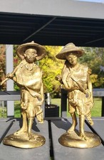 Paire figurines paysans - paire,