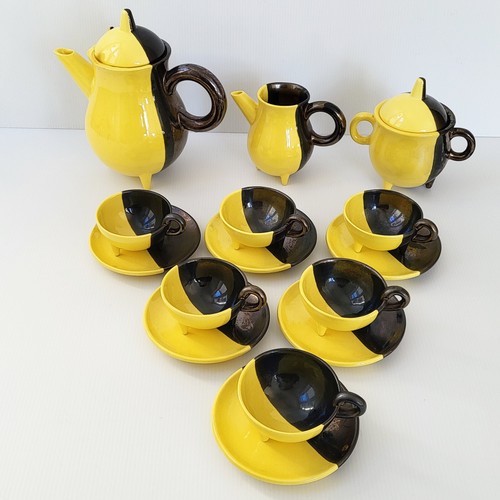 Service cafe vintage - service, 1950