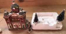 Christmas lighted village - christmas,