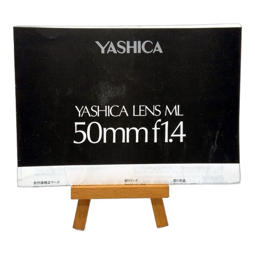 Yashica lens 50mm - yashica, ml