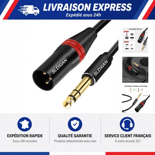 Sldxian câble xlr - sldxian,