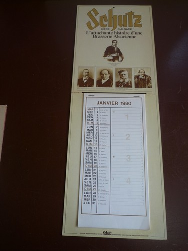 Calendrier publicitaire