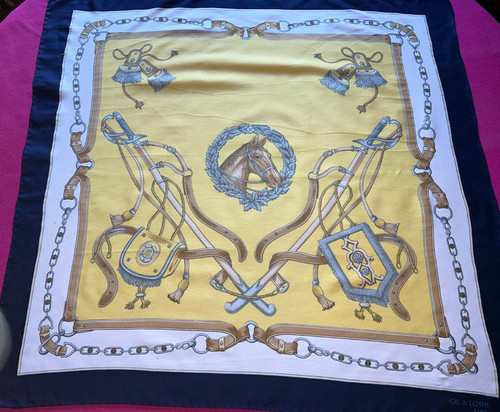 Foulard vintage gil losne - ,