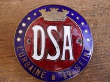 plaque émaillée de calandre