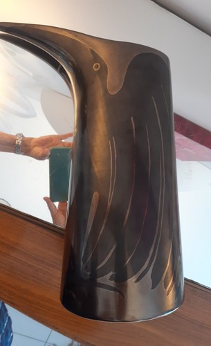 Pascal mourgue vase oiseaux - mourgue, "oiseaux"