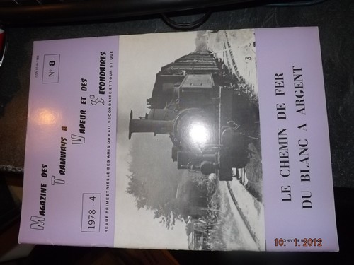 Magazine tramways à vapeur - **,