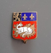 Insigne Blason ancien émail Ville LE HAVRE  19 mm ORIGINAL France pin badge