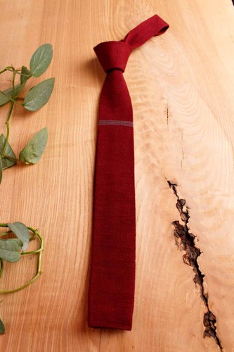 Cravate vintage tricot - cravate,