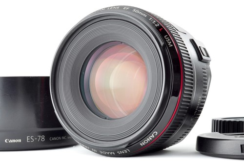Objectif canon 50mm 1 - canon, f/1.2l