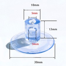 10 Pièces PVC Transparent