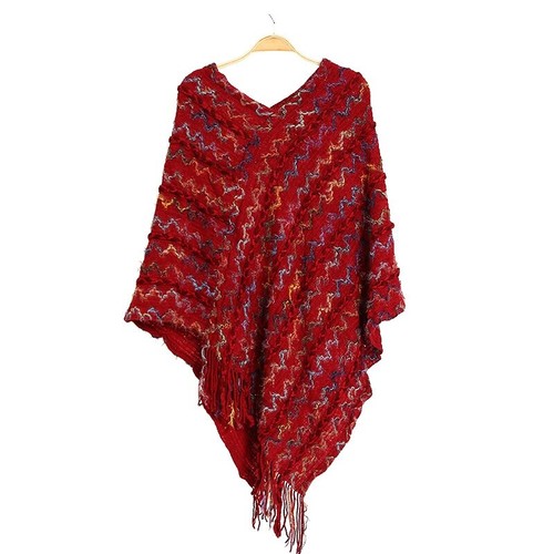 Ethnique femme cape pull - cape,