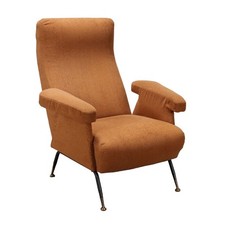 Fauteuil Tissu - Italie Années 1950-1960 