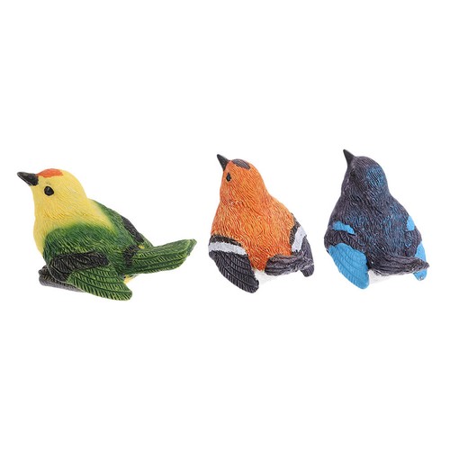 Pcs figurine oiseau en - 3,