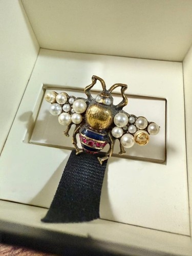 Bague gucci interlocking bee - gucci,