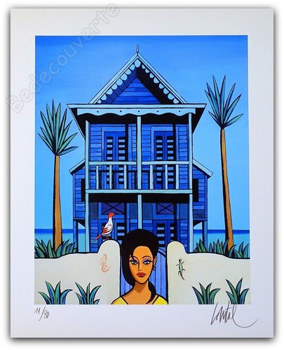 Loustal maison bleue - loustal,