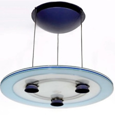 Lustre ARTELUCE.  par Santiago Miranda & King Perry  Modèle Aurora Blue en verre