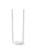Guess Collier coeur logo Pin Up UBN83117
