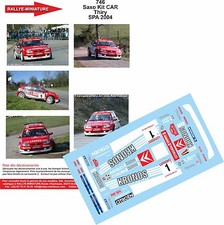 DECALS 1/18 REF 0746 CITROEN