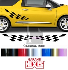 2 X BANDES DAMIERS POUR