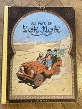 Bd Tintin Hergé Ancienne Vintage « Tintin Au Pays De L’or Noir » B4