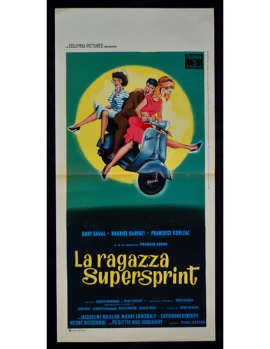 Affiche fille supersprint - affiche,
