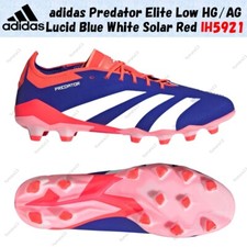 Taille homme adidas Predator Elite Low HG/AG Lucid Blue White Solar Red IH5921