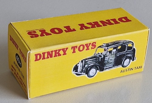 Dinky toys boite vide repro - dinky,