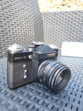 Caméra Zénit - E USSR Plus Lens Auto Rikenon 1:2,8 f =50 mm