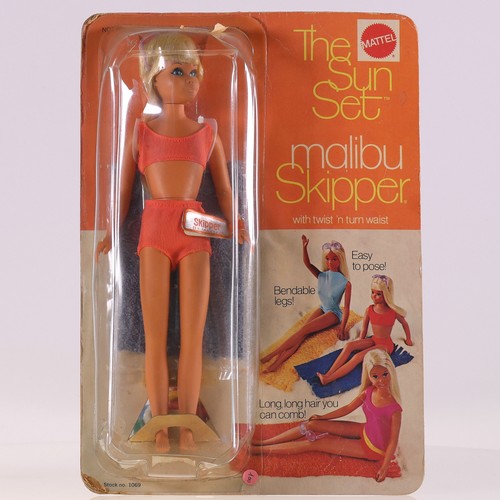 Mattel barbie malibu - malibu, skipper