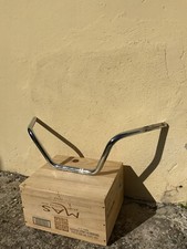 GUIDON MOTO HONDA 125 CM CUSTOM CHROME DIAMETRE 22 PIECE D'ORIGINE JAPON SHOPER