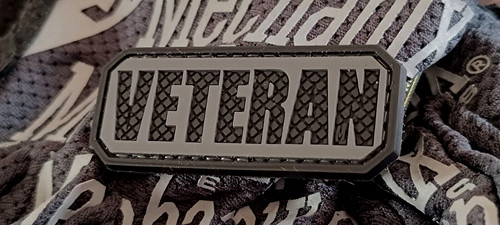 Veteran patch militaire 3d - militaire, "3d"
